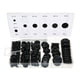 thumbnail image 1 of Juego Surtido De Ojales De Goma De 170 Uds, Kit De Junta De Anillo De Cable Eléctrico Con Tapón De Orificio Con Estuche Organizador Eigraketly VI006616-00, 1 of 7
