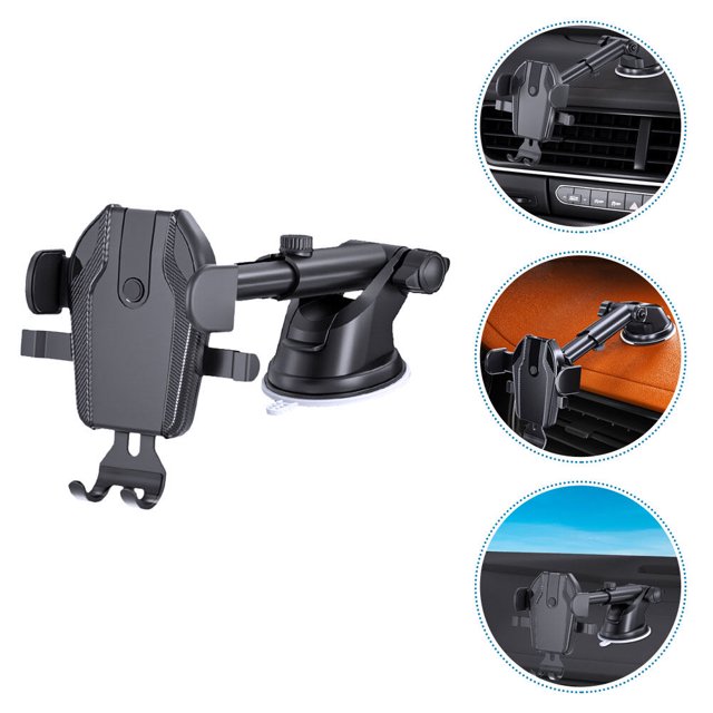 TABLETREANDS Soporte Fijo Para Teléfono Móvil Negro Ideal Para Navegación Y Uso