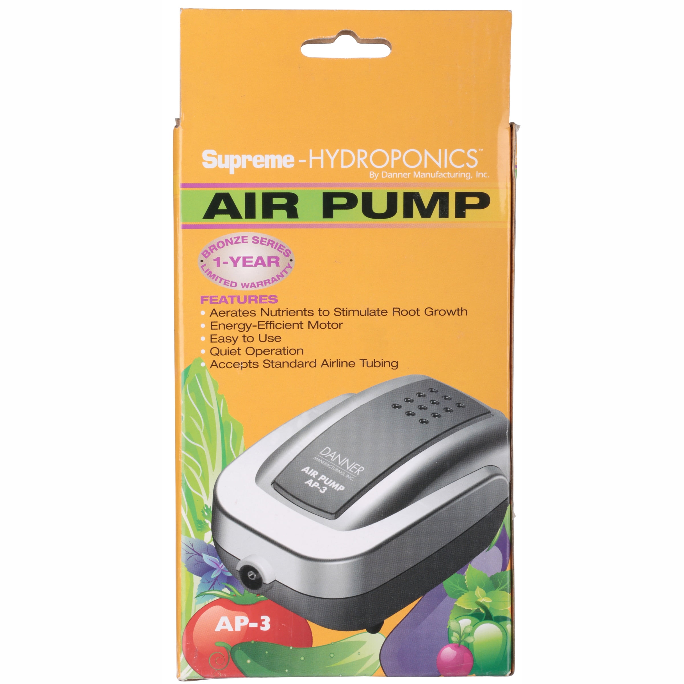 #40513 Air Pump 3 Danner Manufacturing Low Volume Air Pumps 3W Suprem Oxy-Flo Inc 