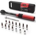 thumbnail image 7 of EZARC 16pcs 1/4'' Torque Wrench Set with Double Scale 2-20Nm Precise Ratchet Wrench Repair Spanner Key Bicycle Maintenance Kit, 7 of 7