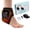 1Pc Black, variant on Ankle Heating Pad with Massage, 2Pcs Cordless Heated Ankle Brace Wrap, 3 Heat & Vibration Settings, USB Rechargeable Ankle Massager for Pain Relief, Black