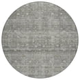 thumbnail image 2 of Addison Rugs Chantille Indoor/Outdoor Transitional Geometric Pewter Machine Washable Round Rug, 8' x 8', 2 of 7