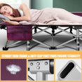 thumbnail image 3 of NAIZEA Folding Bed for Adult, Portable Camping Bed, Folding Sleeping Bed,camping cot with Mattress and Carrying Bag, 3 of 8