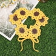 thumbnail image 3 of Breezora Crochet Knitted Headbands Hairbands Scarf Accessories For Festival Holiday Aesthetic Look, 3 of 10