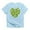 Sky Blue, variant on CafePress - Ginkgo Heart Infant T Shirt - Infant T-Shirt