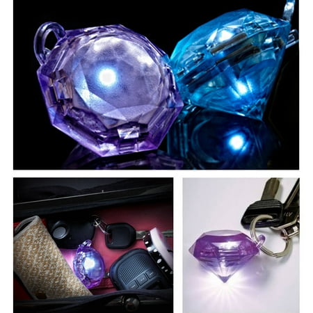 - 1 GlitzSee Motion Activated Purse Light Gem Diamond Key Finder Handbag Keychain