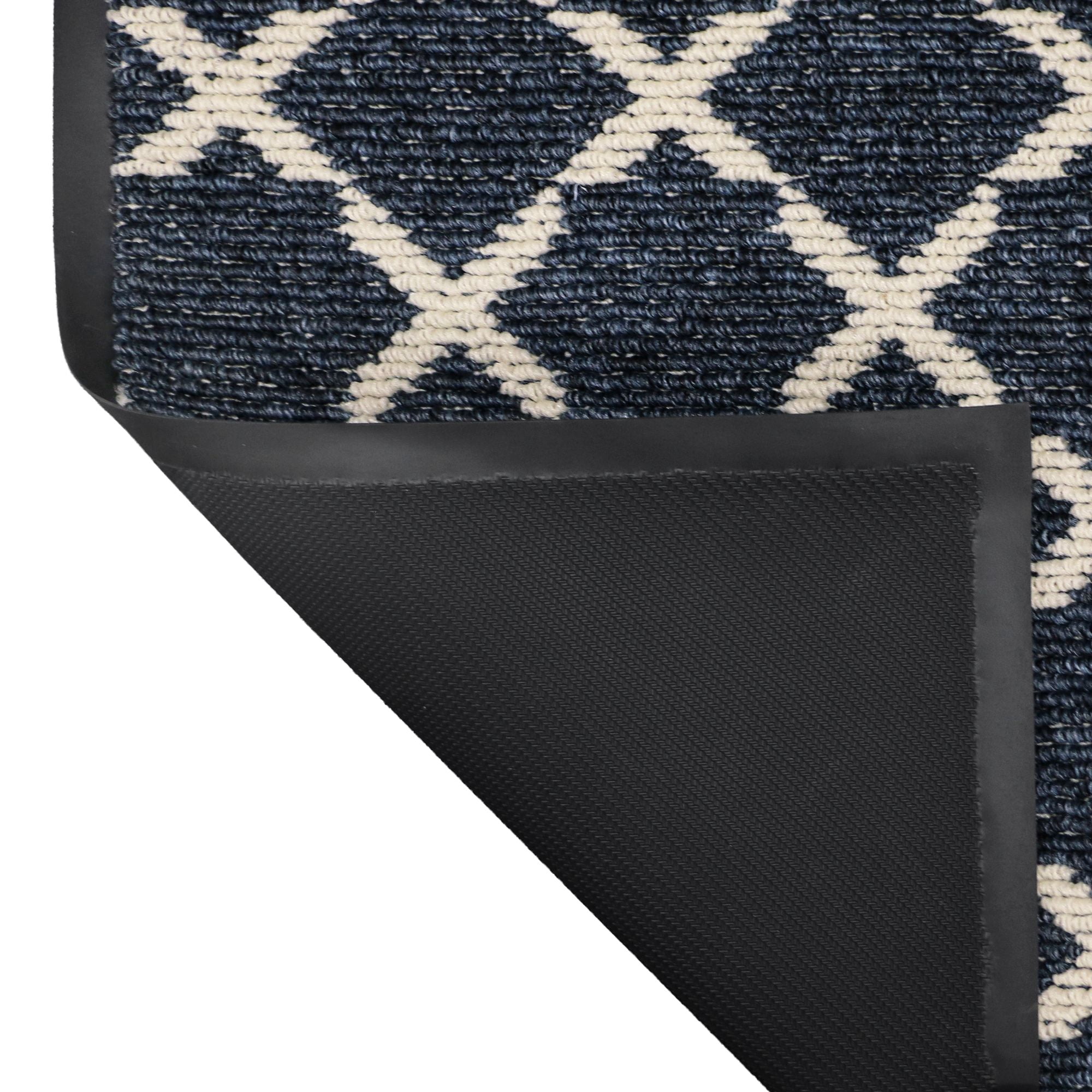 Paillasson Mainstays Malin Discovery denim, surface gratte-pieds touffetée, 2 pi x 3 pi