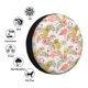 thumbnail image 4 of Balery Tropical Pink Flamingo Pineapple Cubiertas para Neumáticos - Protector Resistente para Neumáticos de Camioneta, SUV, Remolque, Camper y RV-15 inch, 4 of 6