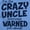 Carolina Blue, variant on Crazy Uncle Family Relative Warning Men's Big & Tall Crewneck Sweatshirt Brisco Brands 4X