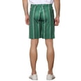 thumbnail image 3 of INSPIRE CHIC Striped Shorts for Men's Regular Fit Summer Chino Shorts Pants 30 Green, 3 of 6