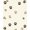 Cream Brown Taupe, Pattern 10, variant on ODIKA 8'x10' Washable Area Rug Durable, Non-Slip Print Scattered Footprint Patterned Tossed Bone Motif Border for Living Room, Under Sectional, Family