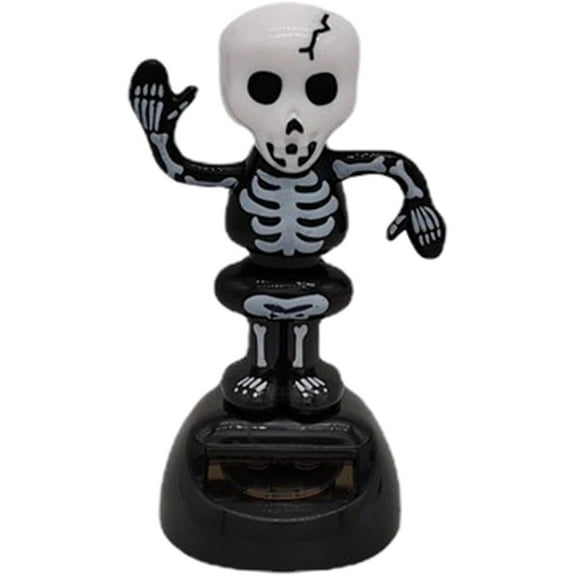 CNIDFGKSH Halloween Dashboard Toys,Solar Powered Ghost Dancing Toys,Bobble Head Toy,Bobbleheads for Car Dashboard,Solar Toy Energy Saving Dancing Figure Ornament,Halloween DecorationA11712