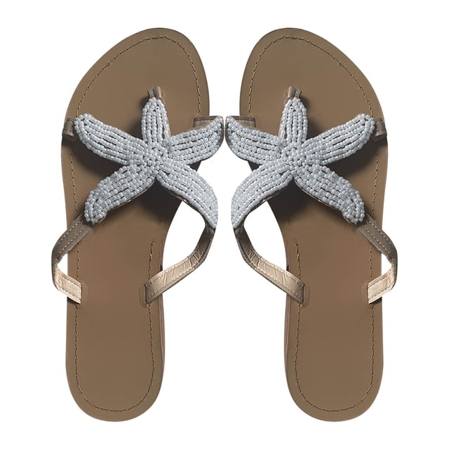 Amzcrzy Zapatos de mujer,Zapatos de mujer,Zapatillas de mujer, Sandalias y pantuflas casuales de verano para mujer, estilo playero vintage Sandalias Mujer Zapatillas De Casa