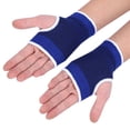thumbnail image 4 of Protector carpiano, 1 par de muñequeras elásticas, protector de muñeca, soporte carpiano muy versátil, 4 of 11