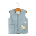 thumbnail image 2 of Vedolay Children Coat Baby Girls Long Sleeve Hooded Coat Top 2023 Blue,100, 2 of 4