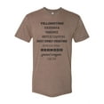 thumbnail image 1 of GOC Parcs Nationaux USA-Made Tri-Blend T-Shirt -Tri-Café - Police Noire - M, 1 of 1