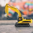 thumbnail image 4 of Excavator Toy, Construction Toys Mini Excavator Construction Toys 1:50 Alloy Excavator Model Engineering Construction High Simulation Car Vehicle Sand Beach Toy for Collectors, 4 of 8