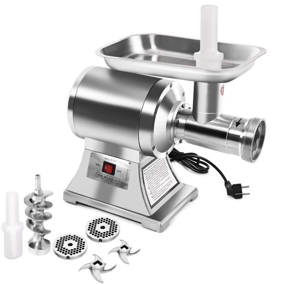 Gymax Commercial 1.5HP Electric Meat Grinder 1100W Stainless Steel Heavy Duty #22