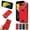 Red, variant on Wallet Phone Case for iPhone 7 / 8 / SE 2022 & 2020 with Stand, RFID Blocking PU Leather Shockproof Cover with Kickstand & Credit Card Slot Drop Protection for iPhone 7 / 8 / SE 2022 & 2020, Red