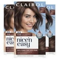 thumbnail image 6 of Clairol Nice'n Easy Pure Brunettes Permanent Hair Color Creme, 5PB Medium Pure Brown, Hair Dye, 1 Application, 6 of 13