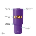 thumbnail image 2 of Vaso Simple Modern LSU Tigers de acero inoxidable de 900 ml, 2 of 4