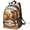 Bronze, variant on Large Bread Basket Laptop Backpack, 18 Inch Checkered Linen Travel Backpack for Men Women, Work Business Computer Casual Daypack