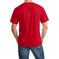 thumbnail image 4 of Hanes Essential Men's Classic Fit Cotton T-Shirt, Soft & Pre-Shrunk, Mix Color, Pack 6, S, 4 of 6