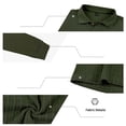 thumbnail image 6 of Cmfcve Button Collared Shirts for Men Casual Long Sleeve Knitted Layering Tops Regular Fit Classic Golf Shirts, 6 of 6