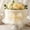 Beige87, variant on Wavy Edge Organza Ribbon, Fish Tail Tulle Wrapping Ribbon, Sheer Decorative Trim for Bouquets Crafts Gift Packaging And Cake Decoration