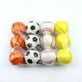 thumbnail image 5 of Solid 5cm foot net Rod foam sponge ball thermal transfer children decompression extrusion ball, 5 of 5