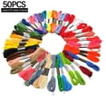 thumbnail image 1 of Hilos De Punto De Cruz Multicolor, Ovillos De Costura De Algodón, Hilo De Bordar, Kit De Madejas, Herramienta De Costura Artesanal Diy Kearding HA023784-00, 1 of 7