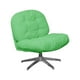thumbnail image 3 of Sillón Oasis Decorativo de Sala en Terciopelo Verde con Patas Metálicas, 3 of 8