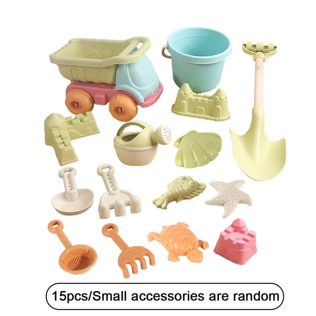 SharkTRUE Premium Plastic Beach Toy Set: Portable, Multifunctional, Perfect For Kids' Seaside Fun