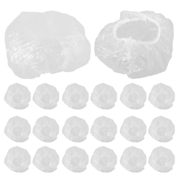 OUNONA 100pcs Moped Scooter Seat Covers Plastic Moped Seat Protective Covers Rain Covers