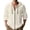 Khaki, variant on Mens Hoodies Full Zip Solid Color Casual Fashion Loose Hooded Sweatshirts Soft Comfortable Spring Fall Pullover Long Sleeve Tops 2026 Winter Outfits Black L