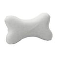 thumbnail image 2 of Car Seat Headrest Neck Pillow Cute Bone Shape Cushion, Soft Memory Foam Slow Rebound Sleeping Pillow, Breathable Neck Support Pillow for Driver Passenger Travel Rest, 2 of 6