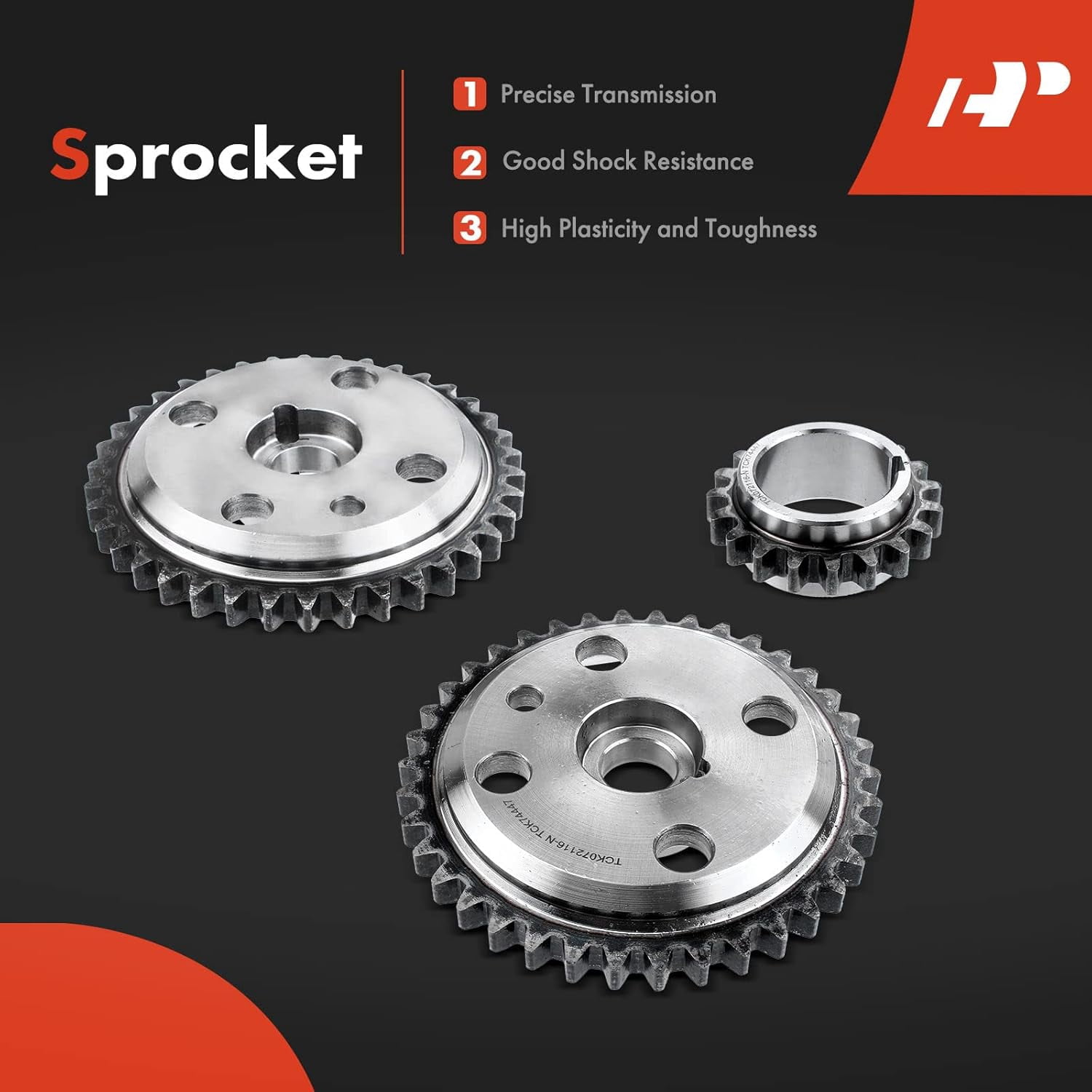 A-Premium Engine Timing Chain Kit W/Guide & Tensioner [fits DOHC, 4Cyl 2.4L] Compatible with Chevrolet Malibu, Cavalier 96-20 & Buick Skylark & Olds Achieva, Alero & Pontiac Grand Am, Sunfire 96-02