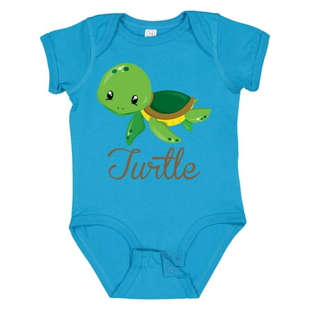 

Inktastic Little Turtle Gift Baby Boy or Baby Girl Bodysuit