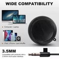 thumbnail image 4 of Mini Speaker Portable Rechargeable Travel Speaker with Aux Input Wired 35mm Headphone Jack, 4 of 5