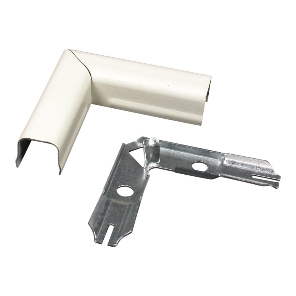 Wiremold 700 Series 711WH Cable raceway elbow fitting