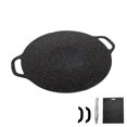 thumbnail image 1 of BBQ Grill Pan Barbacoa Bandeja Sartenes para cocinar Camping Suministros de cocina (33 cm), 1 of 5
