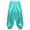 Light Blue, variant on Kids Girls Satin Belly Dance Harem Wide Leg Trousers Palazzo Pants Bloomer Dancewear Blue 6