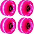thumbnail image 1 of 4lightupwheelsfordoublerowandflasherrollersskates, 1 of 5