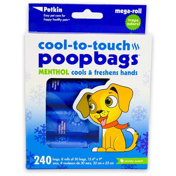 Petkin Poopbags Cool-to-touch - 240 Comtes