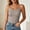 c01Brown, variant on Fashion Ice Silk Thin Strap Seamless Camisole With Chest Pad Top Spaghetti Strap Scoop Neck Basic Cami Layering Shirts Brown M
