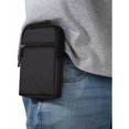 thumbnail image 5 of Funda universal con clip para cinturón, bolsa de senderismo informal de mezclilla de 6,3 pulgadas, bolsa con clip para cinturón con billetera con múltiples hebillas, 5 of 5