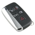 thumbnail image 2 of Cas de Clé à Distance, 5 Bouton Noir Smart Key Casefor Jaguarfor Land Rover Shell Cas de Conception Exquise, 2 of 8