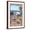 Brown Frame, variant on Art.com Santa Barbara, California - Stern's Wharf Art Print by Lantern Press, Black Frame Wall Art, 17" x 23"