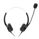 thumbnail image 2 of Auriculares de teléfono, Centro de Llamadas Auriculares Manos Libres Cancelación de Ruido Biauriculares con micrófono, Conector Crystal RJ9, Diadema Sretchable, Adecuado para b Partes Electronicas Octpeak No, 2 of 7