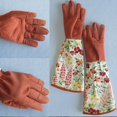 thumbnail image 4 of Guantes de jardín de cuero a prueba de espinas, guante de trabajo para mujeres, 4 of 5